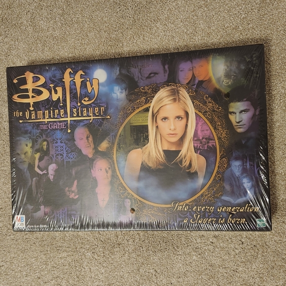 🖤☀️ Vintage BUFFY THE VAMPIRE SLAYER Board Game NEW SEALED - Picture 2 of 12